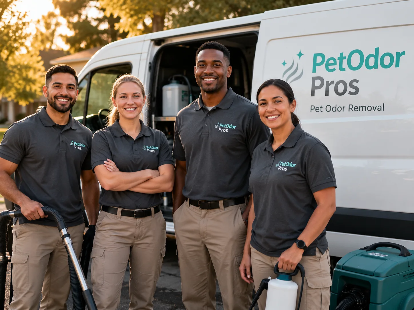 Pet Odor Removal team serving Pinconning, MI